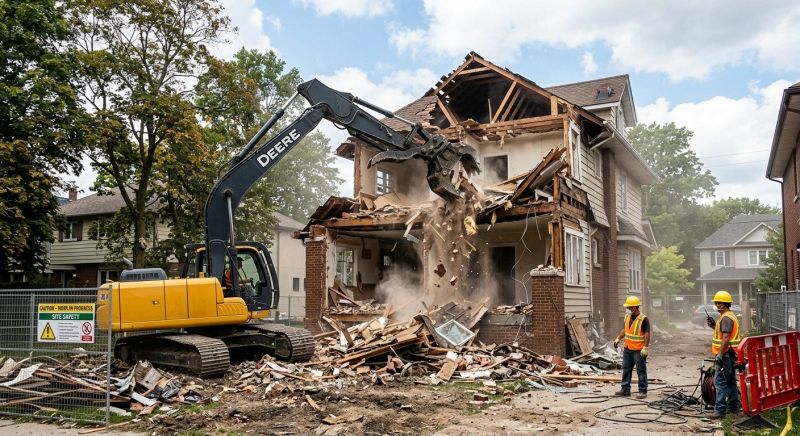 House Demolition Service in Bergen County, NJ