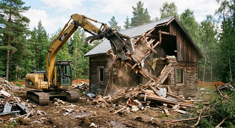 Home Demolition Service in Roseville, CA